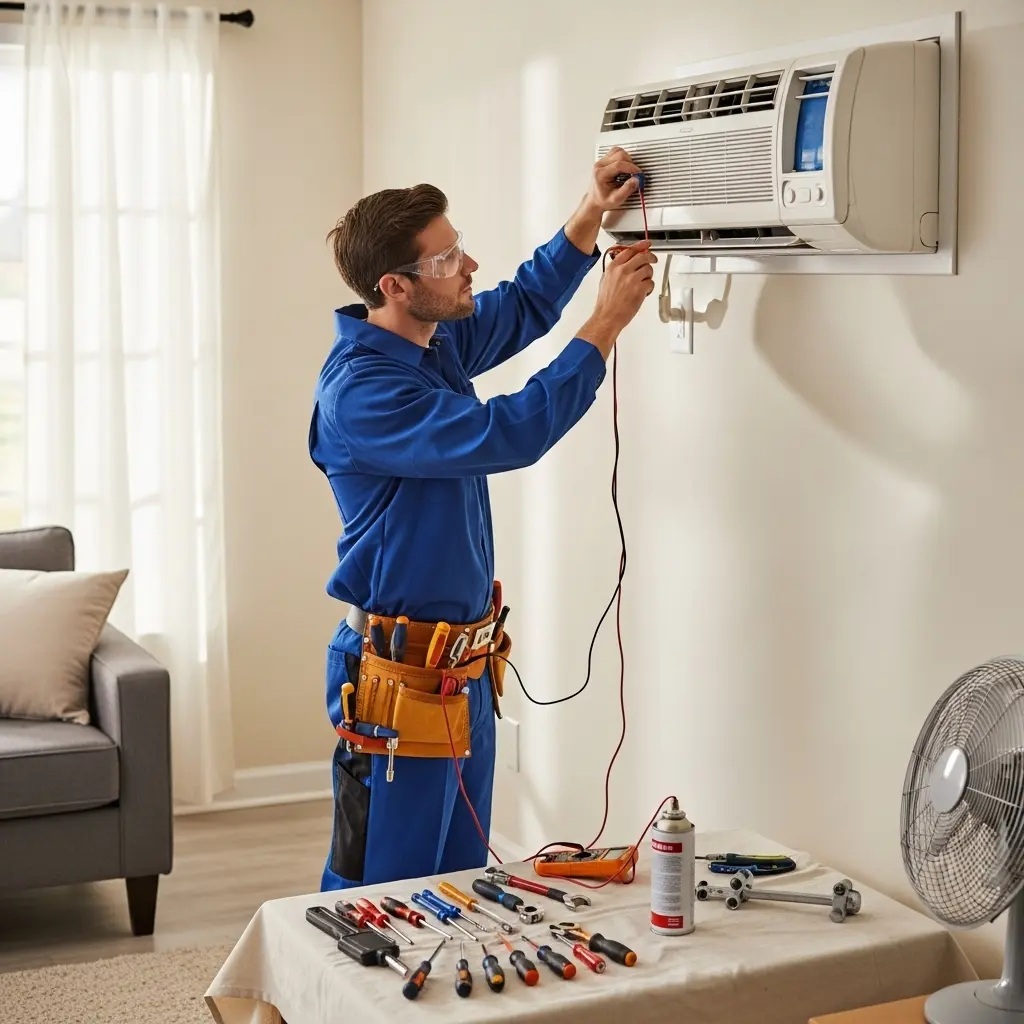 Gaziemir Airfel Airfel klima gaz dolumu ve bakım – Enerji verimliliği artırıldı. - Teknik servis örneği